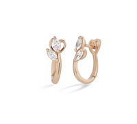 Ohrringe Buonocore Dame in Gold Diamante 0.31 Ct 1260O01DP - 1260O01DP